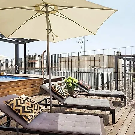Flat For 8 W/shared Pool Near The :born Area 바르셀로나