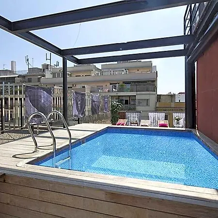 Flat For 8 W/shared Pool Near The :born Area Hotel