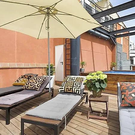 Flat For 8 W/shared Pool Near The :born Area * Barcelone