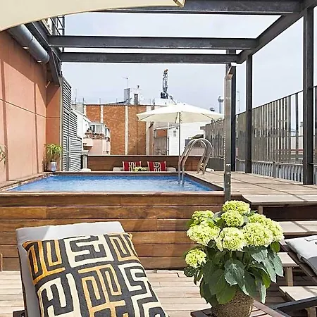 Flat For 8 W/shared Pool Near The :born Area * Barcelona